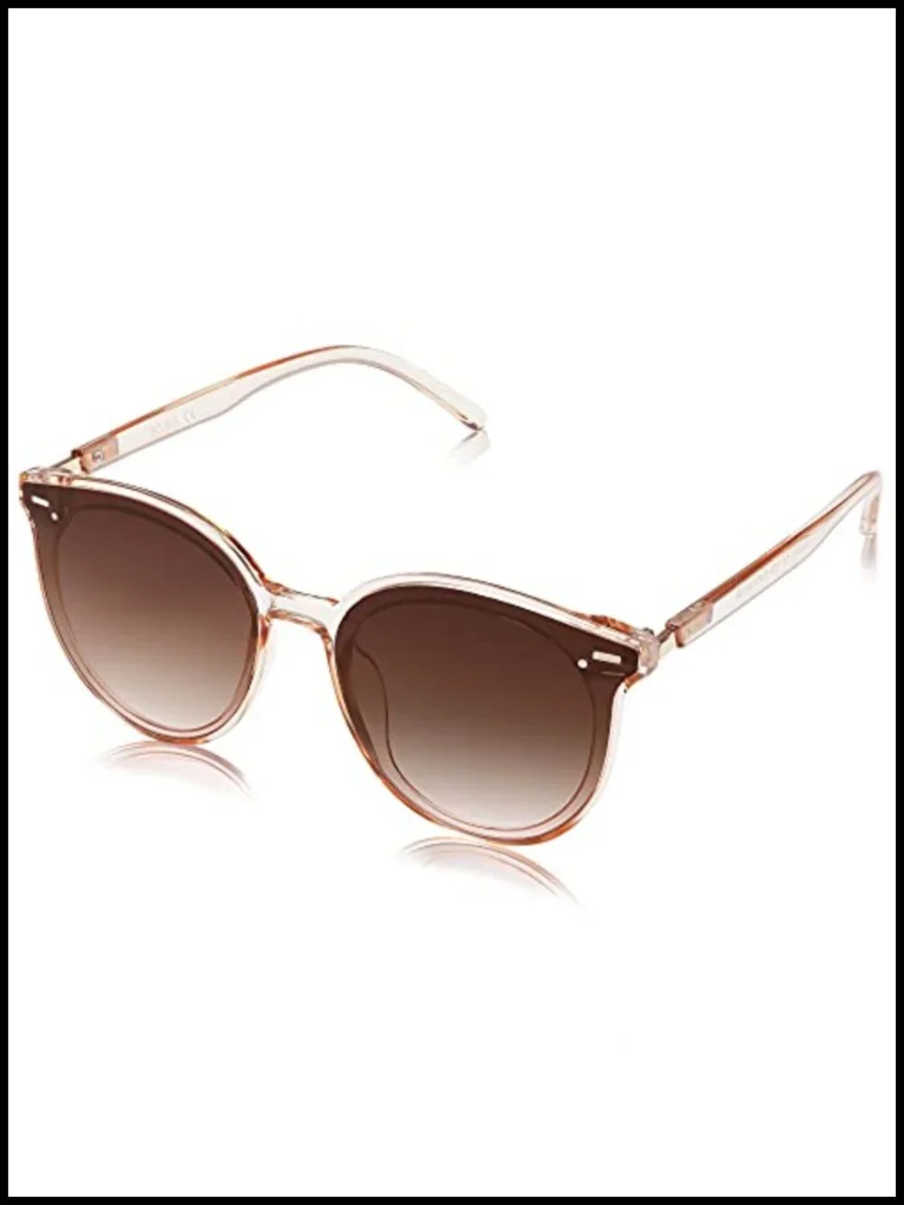 Classic Round Retro Vintage Shades Large Frame Sunnies UV400 Protection